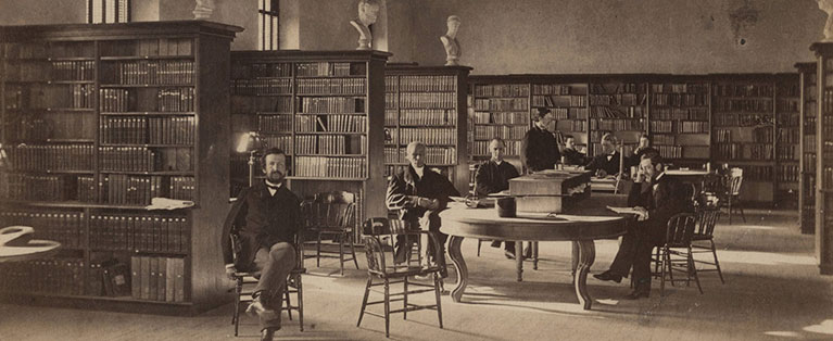 The_Library_in_1865