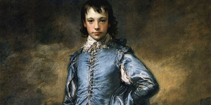 Thomas Gainsborough's oil painting of a youth in his seventeenth-century apparel