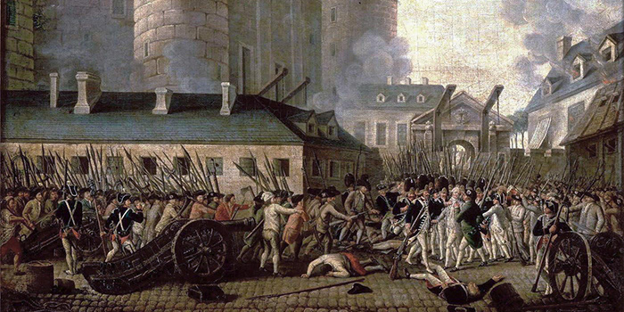 Depiction of the French Revolutionary War