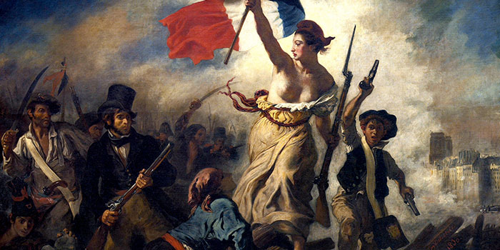 painting of the french revolution
