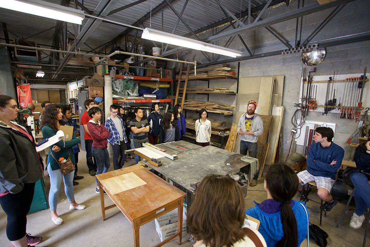 Students in the RAIR Philly workshop
