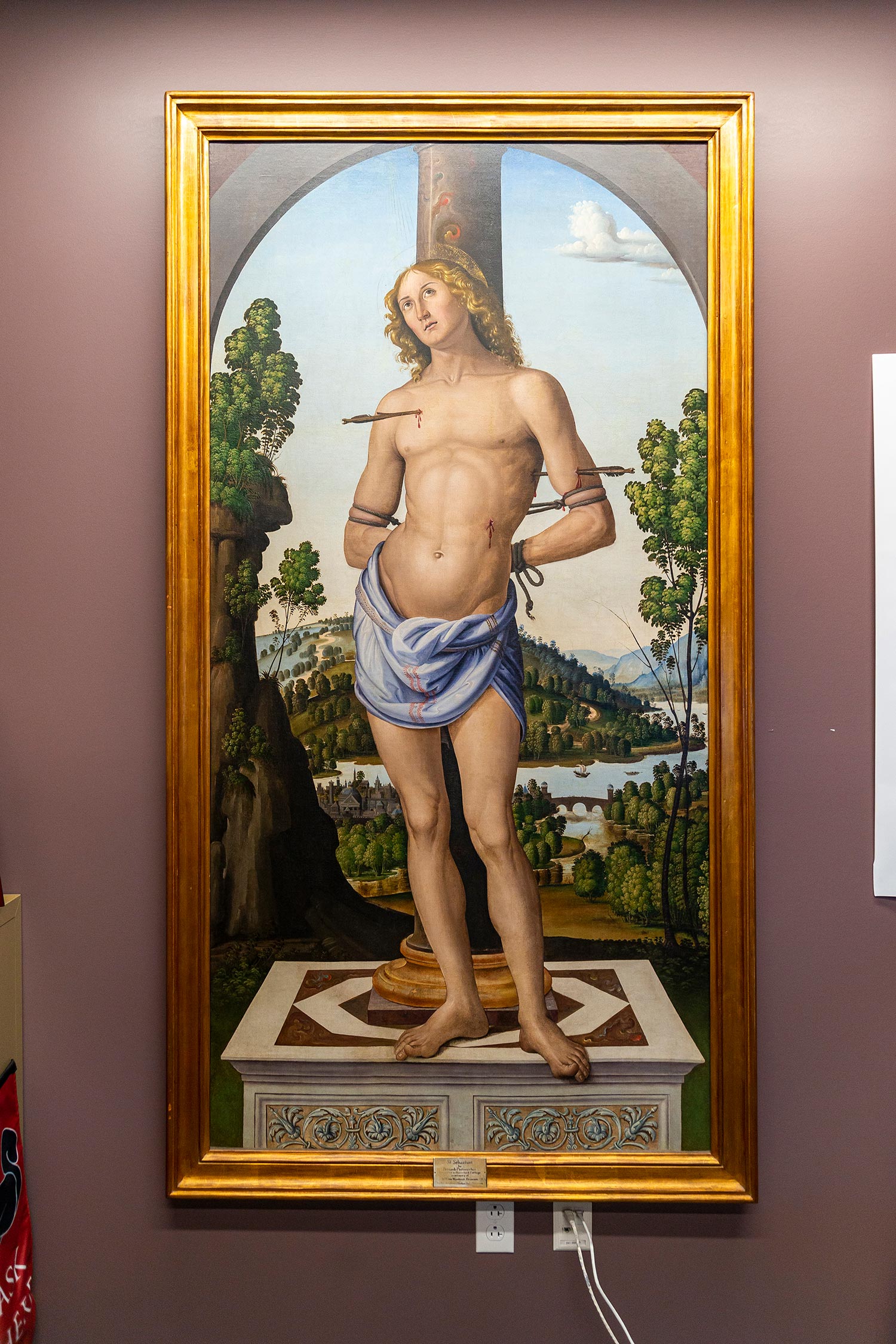 Painting of St. Sebastian