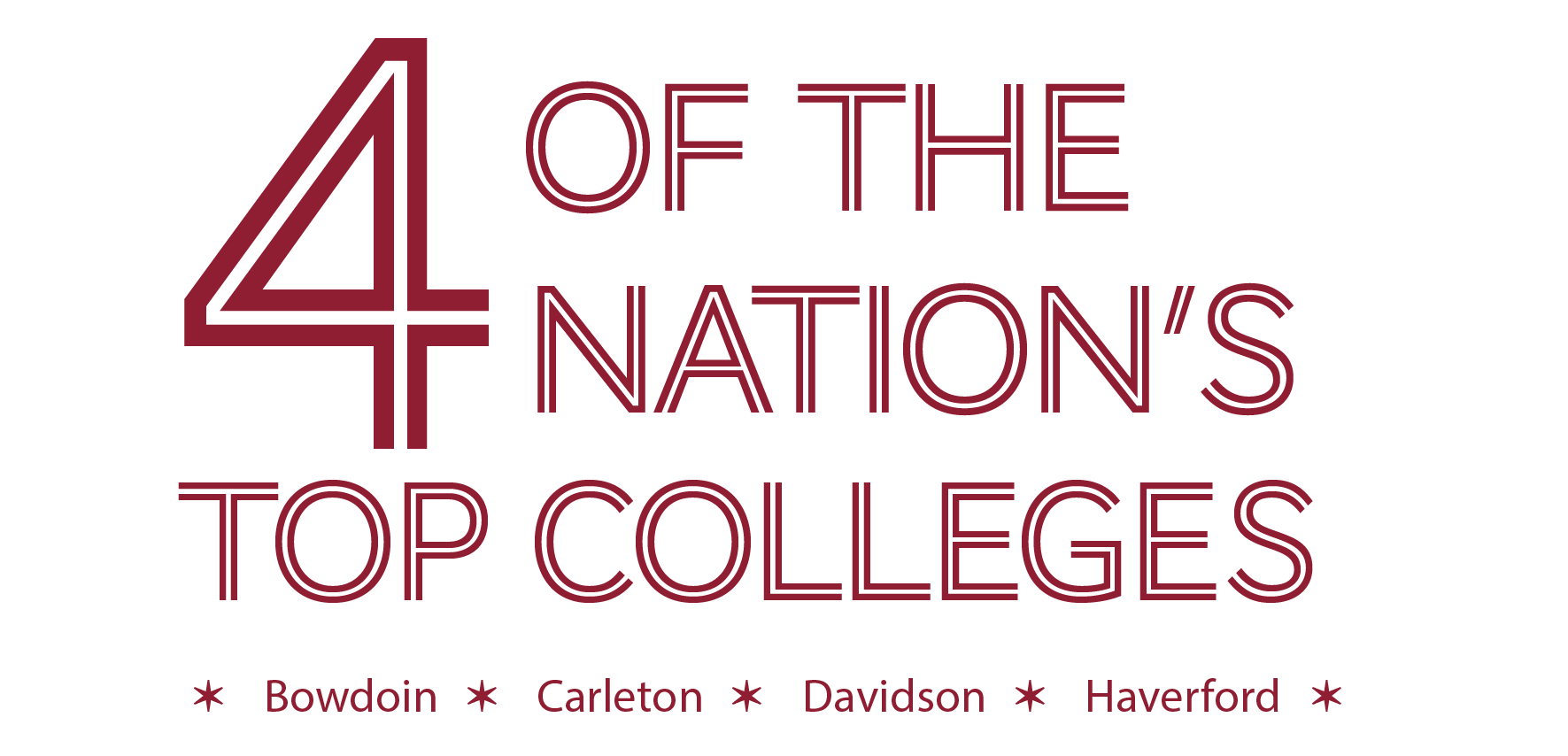 4 of the Nation’s Top Colleges