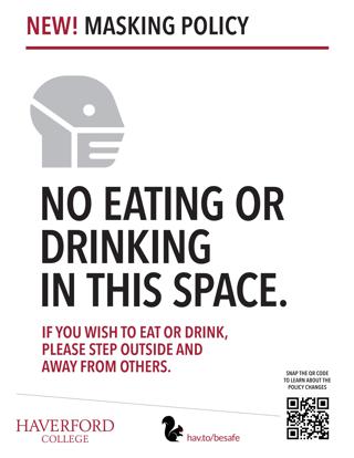 New No Eating or Drinking in This Space poster