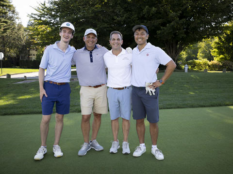 Participants in the 2022 Merion Golf Outing