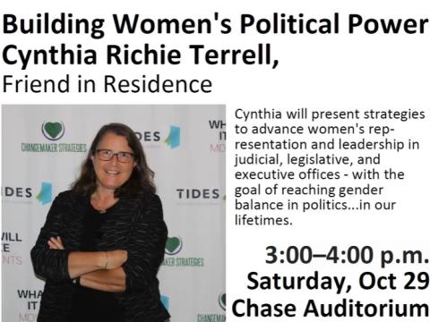 Cynthia Terrell FFW Presentation 