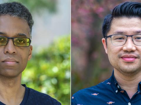 Headshots of Alvin Grissom (left) and Ryan Lei (right)
