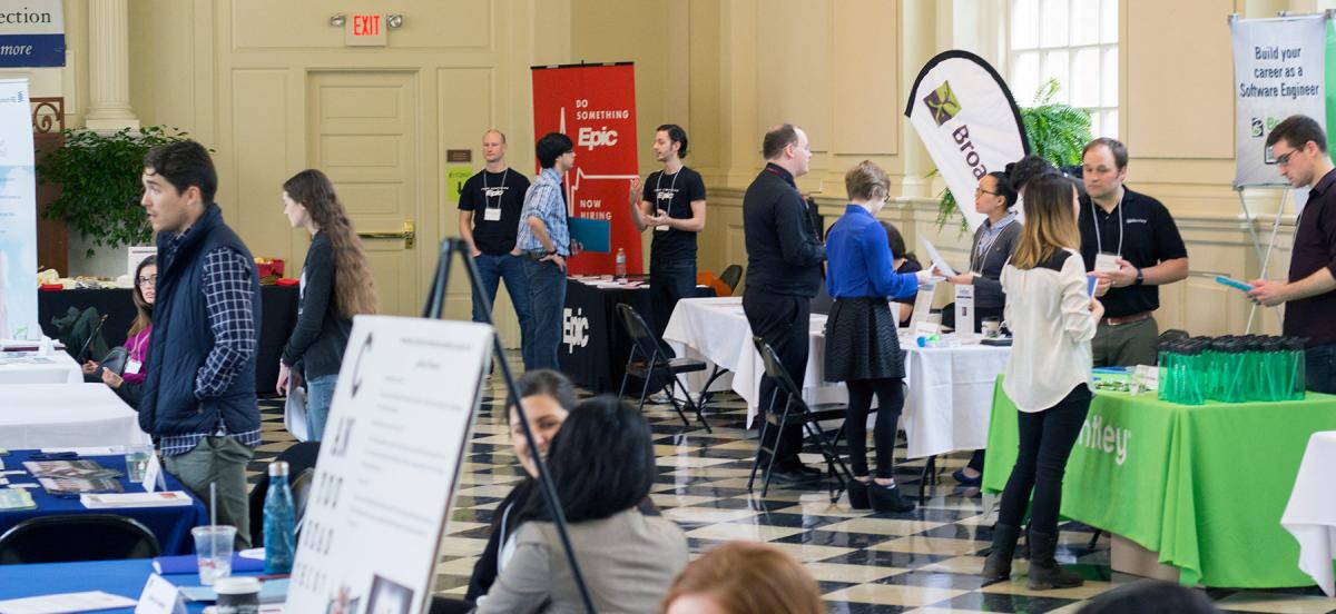 STEM Recruiting Event in Founders Hall