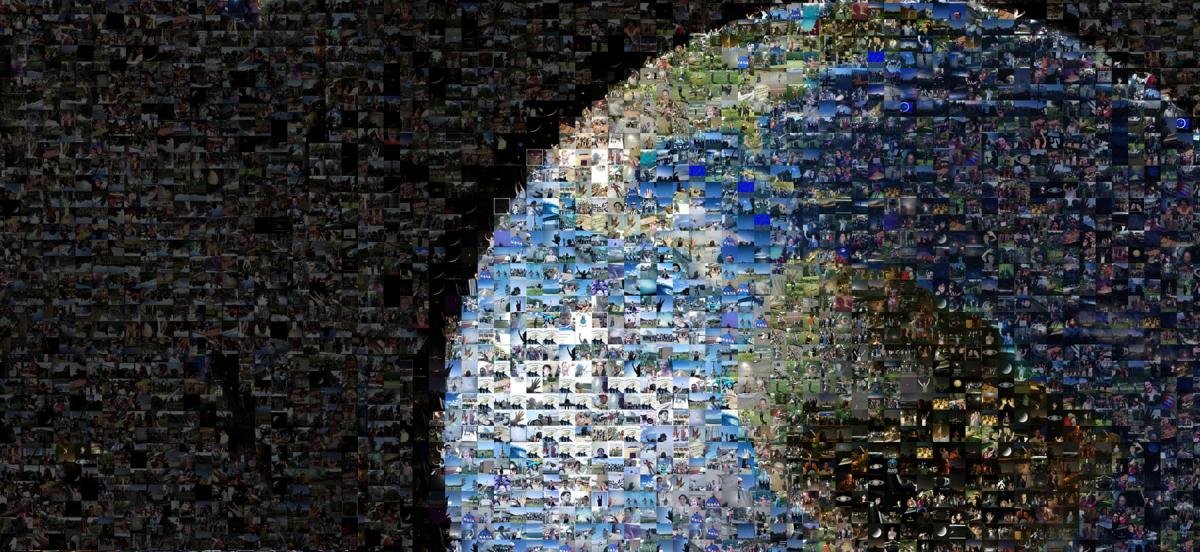 Photo mosaic of Earth