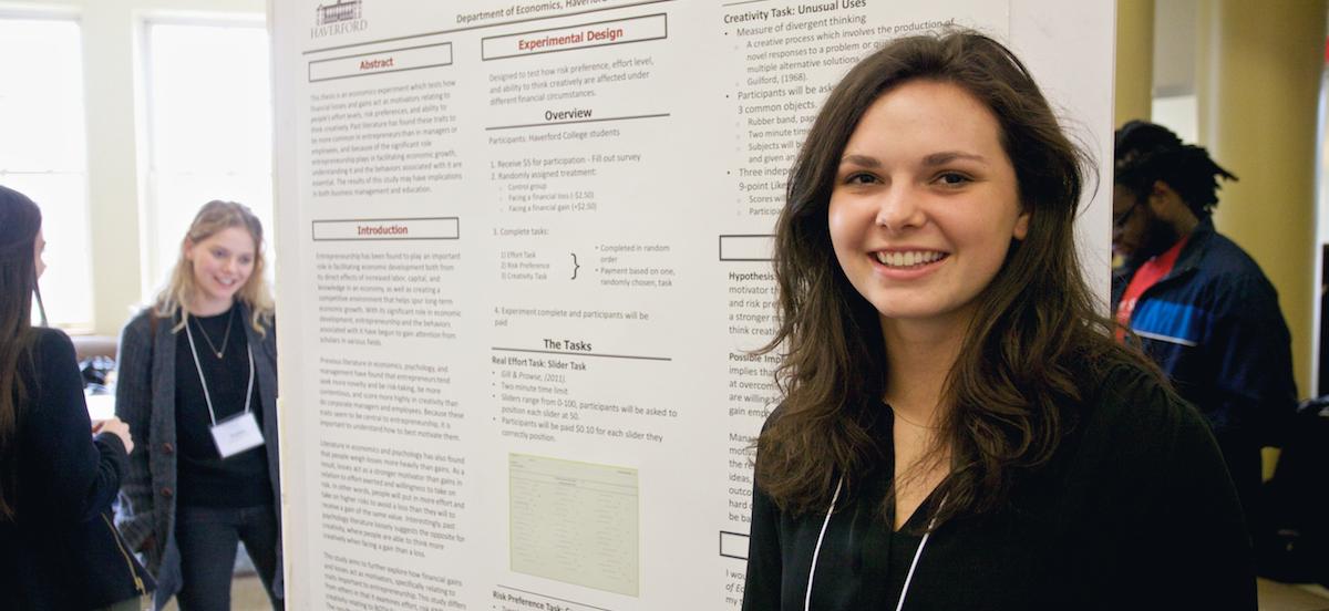 Nina Mutty ’16 presents her research