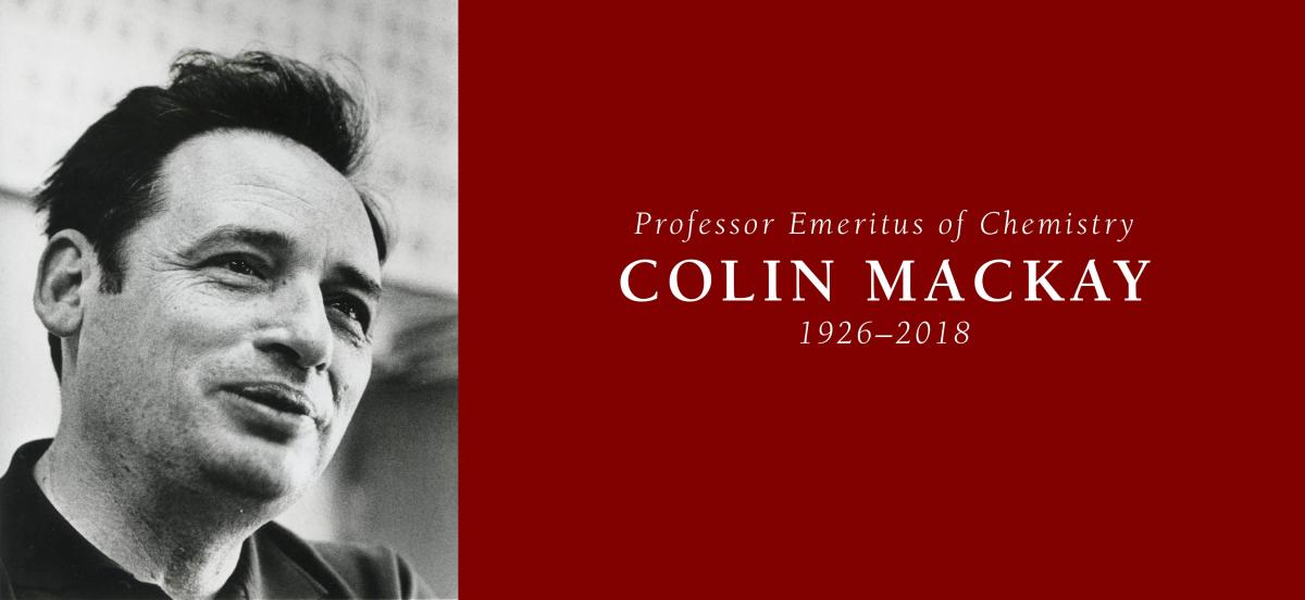 Colin MacKay 1926-2018