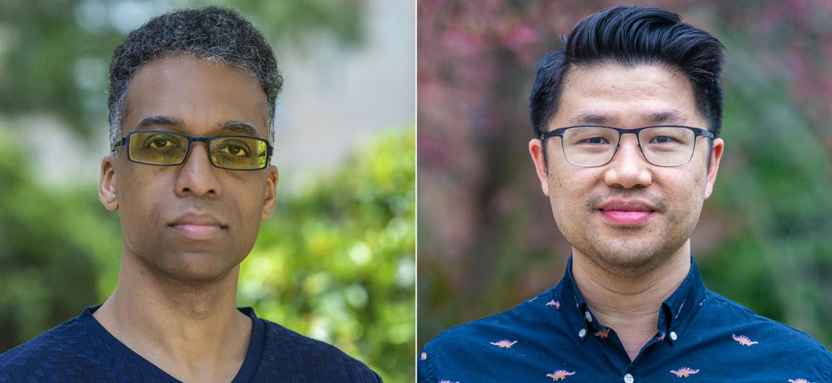 Headshots of Alvin Grissom (left) and Ryan Lei (right)