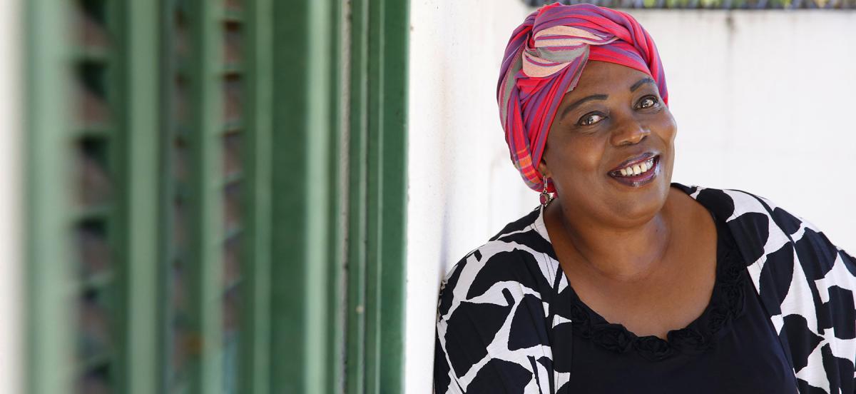 Nozizwe Madlala-Routledge smiles in her headshot