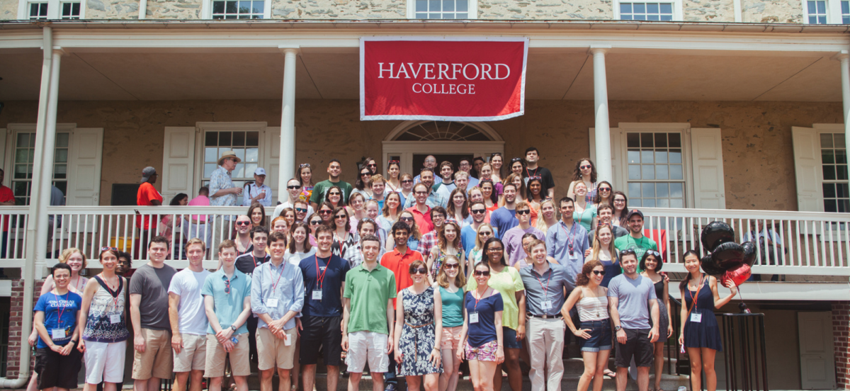 The Class of 2010 celebrates their 5th Reunion at Alumni Weekend 2015 (Photo: Swan Vacula)